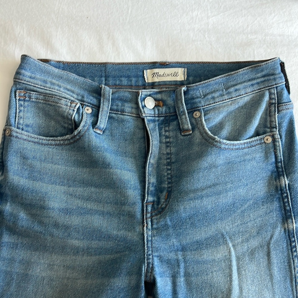 Madewell 10” High Rise Skinny Crop Jeans